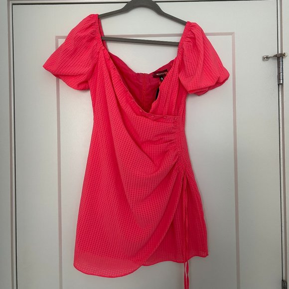 Coral Mini Dress - Picture 1 of 4